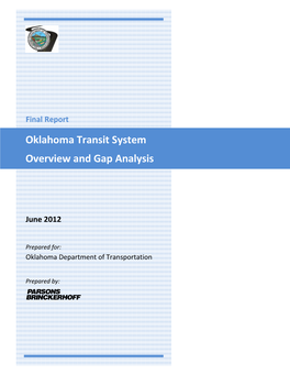 Oklahoma Transit System Overview and Gap Analysis