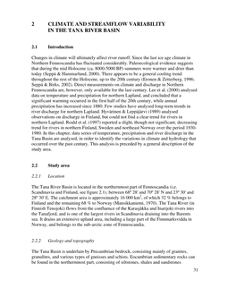 2 Climate and Streamflow Variability in the Tana River