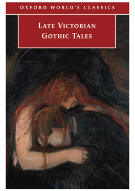 Late Victorian Gothic Tales