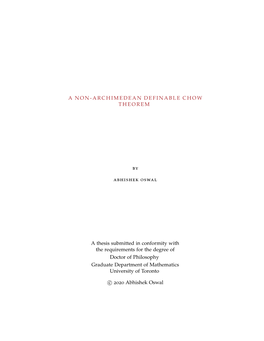 A Non-Archimedean Definable Chow Theorem