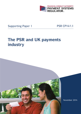 The PSR and UK Payments Industry