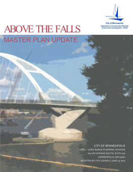 Above the Falls Master Plan Update