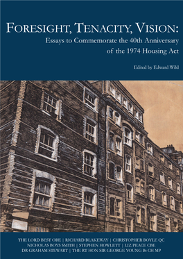 Essays to Commemorate the 40Th Anniversary of the 1974 Housing Act