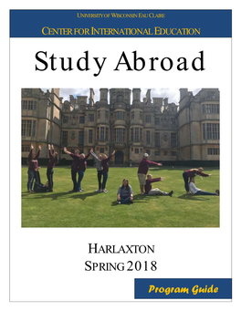 Harlaxton Spring 2018