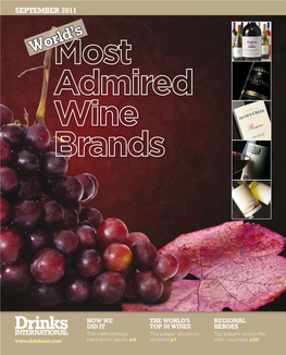 Most Admired Wines 2011 Supplement