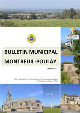 Bulletin Municipal Montreuil-Poulay
