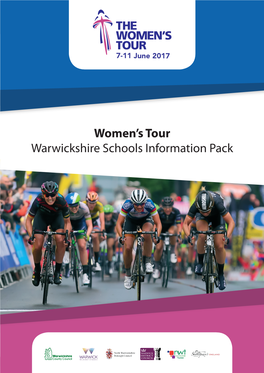 Women's Tour Warwickshire Schools Information Pack
