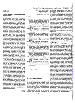 HLA-DR2 Negative Narcolepsy