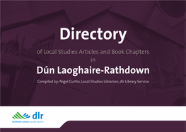 Directory of Local Studies Articles and Book Chapters in Dún Laoghaire