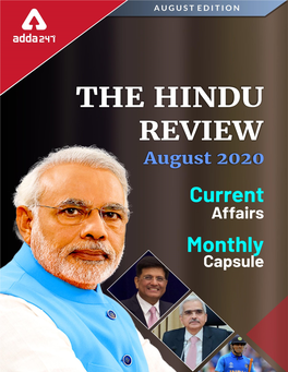 The Hindu Review August 2020