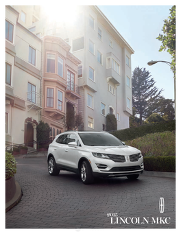 2015 Lincoln MKC Base Brochure