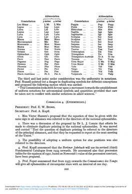 Abbreviation Abbreviation the Third and Last Point Under Consideration