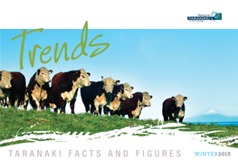 TARANAKI FACTS and FIGURES WINTER2015 Taranaki Trends