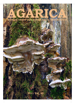 AGARICA Mykologisk Tidsskrift Utgitt Av Norges Sopp- Og Nyttevekstforbund / a Mycological Journal Published by Agariplantus Norvegicus