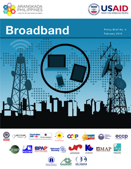 Philippine Broadband: a Policy Brief