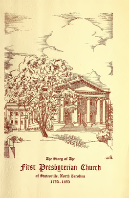 The Story of the First Presbyterian Church Of