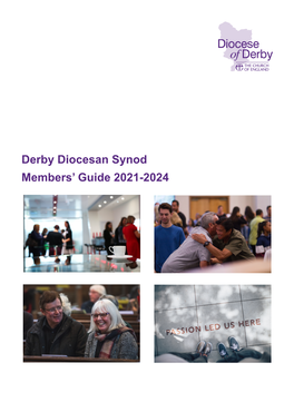 Derby Diocesan Synod Members' Guide 2021-2024