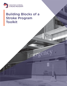 Building Blocks of a Stroke Program Toolkit, P-01141