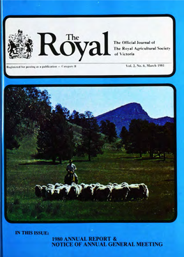 Annual Report of Proceedings 1981