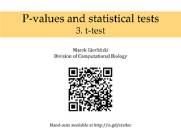 Non-Paired T-Test (Welch)