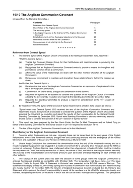 Anglican Communion Covenant 5