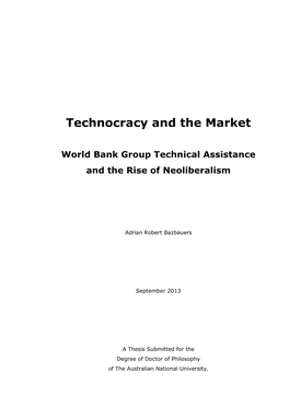 Technocracy and the Market