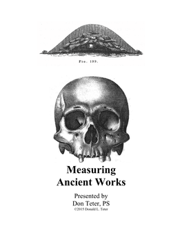 Measuring Ancient Works