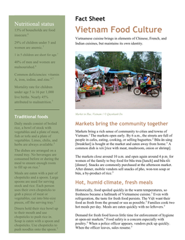 Vietnam Food Culture