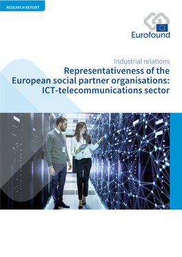 Representativeness of the European Social Partner Organisations: ICT-Telecommunications Sector