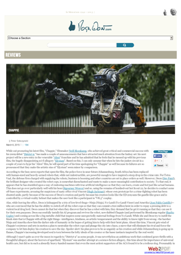 Chappie Movie Review & Film Summary (2015) | Roger Ebert