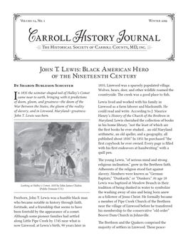 John T. Lewis: Black American Hero of the Nineteenth Century by Sharon Burleson Schuster 1835, Linwood Was a Sparsely Populated Village