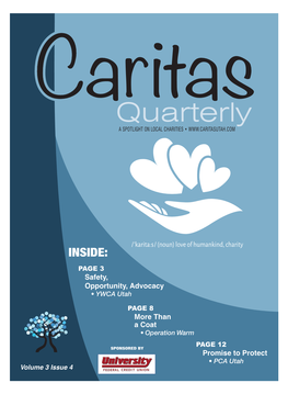 Caritas Quarterly Winter 2019