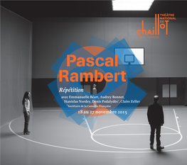 Pascal Rambert