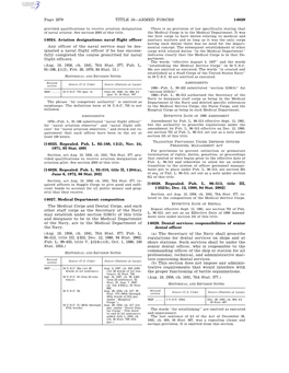 Page 2079 TITLE 10—ARMED FORCES § 6029 §6024. Aviation