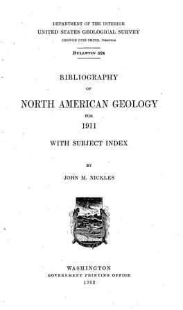 North American Geology