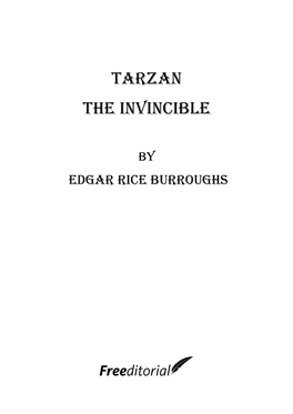 Tarzan the Invincible