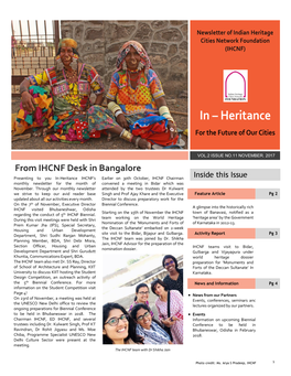 IHCNF Newsletter November 2017