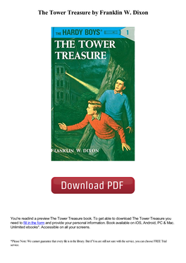 The Tower Treasure by Franklin W. Dixon