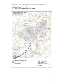 APPENDIX 7 Leek and Ladderedge