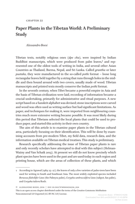 Downloaded from Brill.Com09/29/2021 01:43:26PM Via Free Access 502 Boesi Regions and Places Have Represented the Main Centres of Paper Production