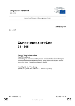 Änderungsantrag GUE/NGL