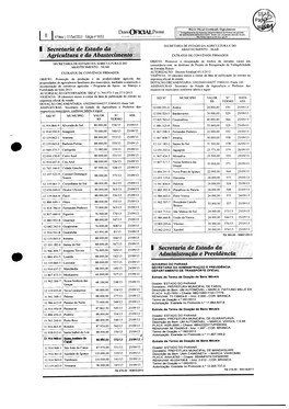 Secretaria De Estado Da Administração E Previdência