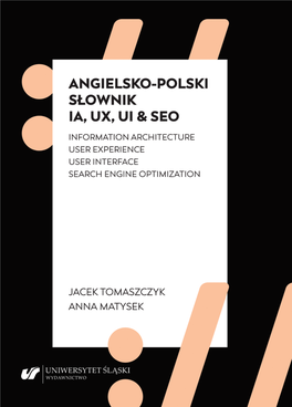 Angielsko-Polski Słownik IA, UX, UI &