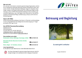 Betreuung Und Begleitung