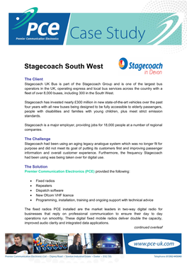 Stagecoach South West