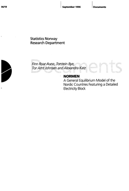 A General Equilibrium Model of the Nordic Countries Featuring A