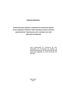 JONATAN ERSCHING Estudo Das Bases Celulares E Moleculares Do