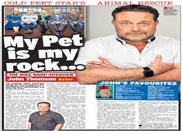 John Thomson Another Bonkers-Busy Year, ����������������� Weigh up His Pet Options