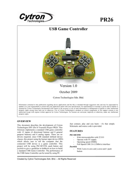 USB Game Controller