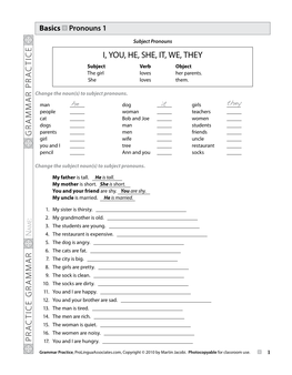 Grammar Practices 10 Sample Worksheets.Pdf